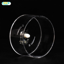 Acrylic Running Wheel Hamster Transparent Treadmill Pet Runner Squirrel Squirrel Dragon Cat Hedgehog Honey Bag small darling Toys