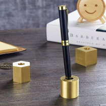 PANAMENT simple design brass pen insert Creative GEOMETRIC shape Paperweight office desktop storage pen holder