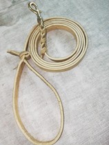 Cowhide new dog lead belt dog lead rope solid and durable 2 meters long