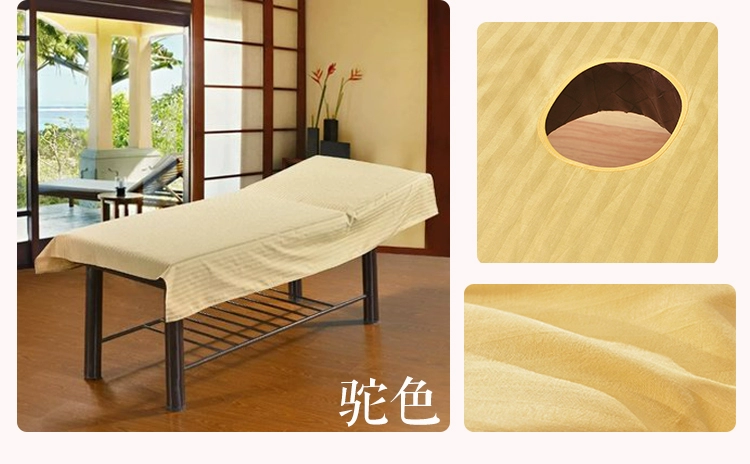 Thẩm mỹ viện SPA tấm đặc biệt cotton massage sức khỏe massage cơ thể giường sọc bông đơn giản