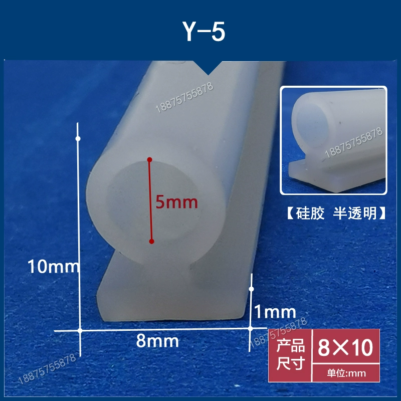 Cửa ra vào và cửa sổ có hình dạng đặc biệt Dải cách âm khe cắm thẻ hợp kim nhôm khung cửa sổ niêm phong dải cửa sổ đẩy kéo thẻ phẳng đáy phẳng dải chống thấm TAY MỞ CỬA CÁNH CỬA TRƯỚC 