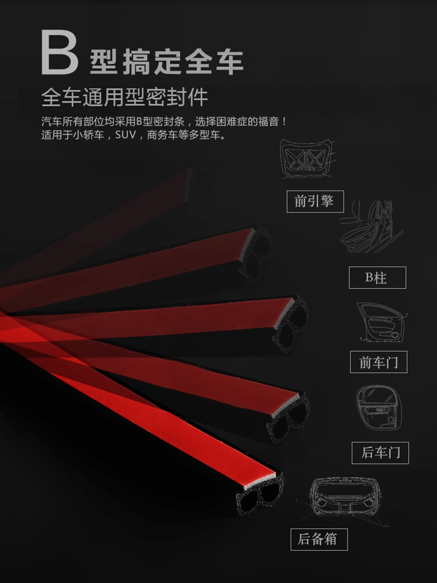 TÁP BI CÁNH CỬA Xe hơi nói chung toàn bộ xe cách âm chống thấm nước và chống bụi dải niêm phong cửa mui xe B-type b-word bảng điều khiển trung tâm Sửa đổi dải cao su Ổ KHÓA NGẬM CÁNH CỬA Ổ KHÓA NGẬM CÁNH CỬA 