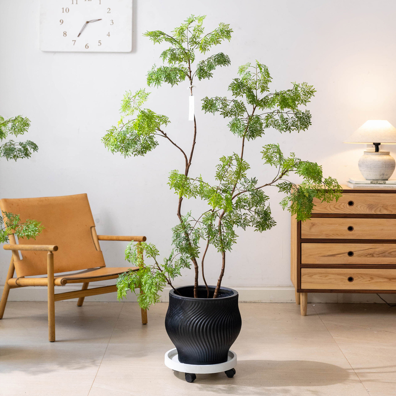 Artificial Ficus Lyrata Large Bonsai Indoor Living Room Decoration Ornament High-End Landscaping Decoration Realistic Light Luxury Artificial Ficus Lyrata Large Bonsai Indoor Living Room Decoration Ornament High-End Landscaping Decoration Realistic Light Luxury