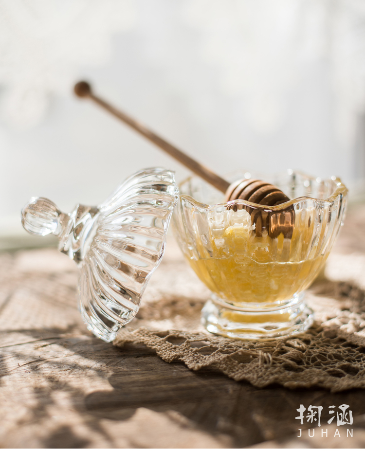掬 Pha lê 盅 盏 Trang trí bằng kính Trang trí máy tính để bàn Vườn nhà hàng Cửa hàng bánh Hiển thị bát kẹo trái cây phụ kiện trang trí bàn làm việc