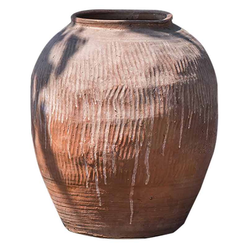 Gu Han Large Antique Pottery Jar Old Pot Pottery Crock Pottery