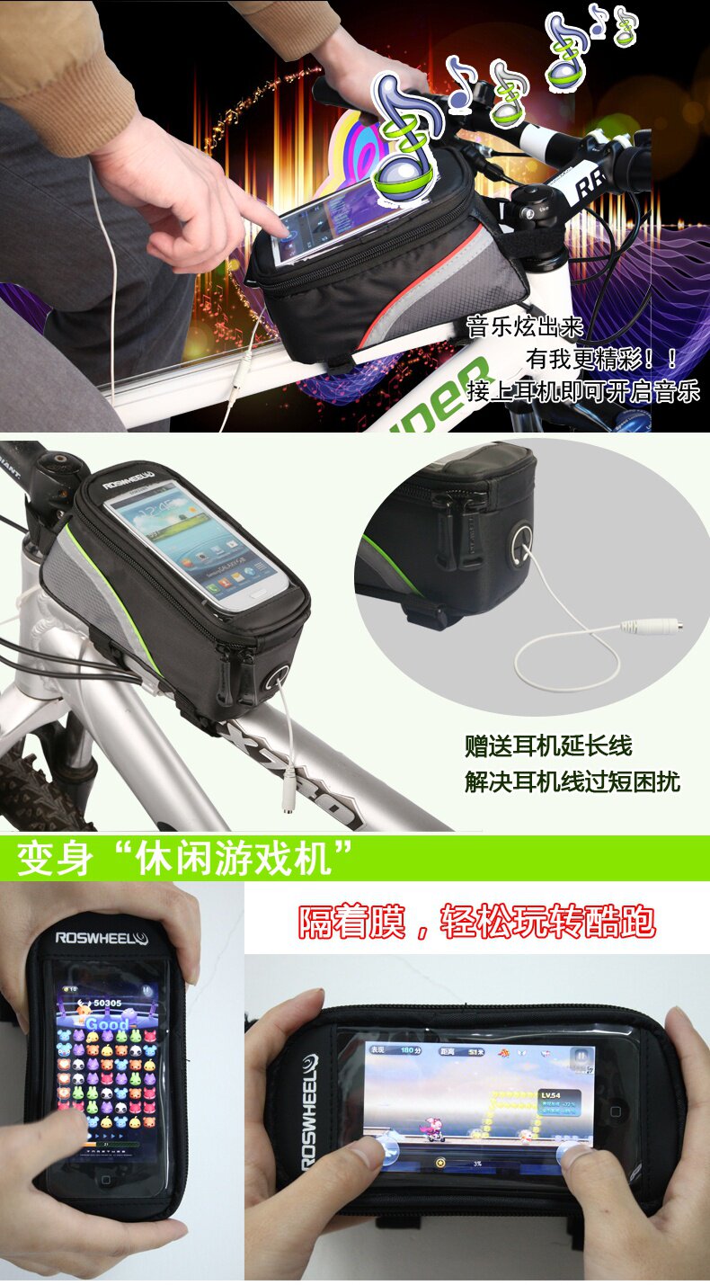 Sacoche pour vélo mixte ROSWHEEL - Ref 2217321 Image 22