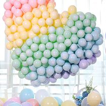  5 inch single layer macaron balloon net celebrity creative wedding childrens birthday party scene decoration balloon