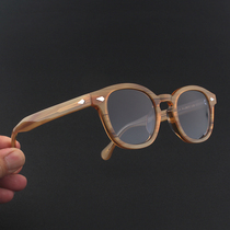 MOSCOT LEMTOSH glasses men vintage sunglasses flax frame progressive blue polarized lens sun glasses women tide