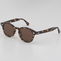 MOSCOT LEMTOSH Sunglasses Mens Bill Turtle Frame Tea Color Polarized Lenses Plates Glasses Retro Sunglasses Women