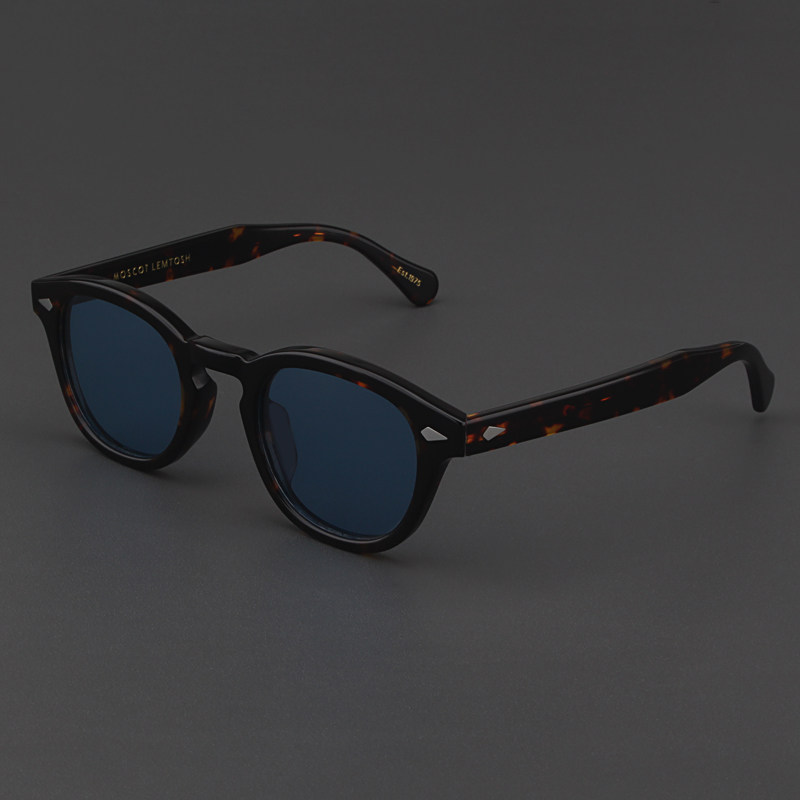 MOSCOT LEMTOSH GLASSES TORTOISESHELL FRAME CAPTAIN VINTAGE BLUE SHEET SUNGLASSES for WOMEN TIDE DEPP MEN SUNGLASSES