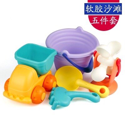 Pro Wired Children Bath Toy Drama Water Car Girl Little Yellow Duck Shampoe Cups Baby Baby Sprinklers Pots Suit Beach