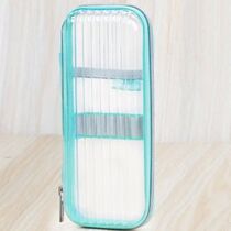 Macaroon Color Useful Zipper Design Students Pencil