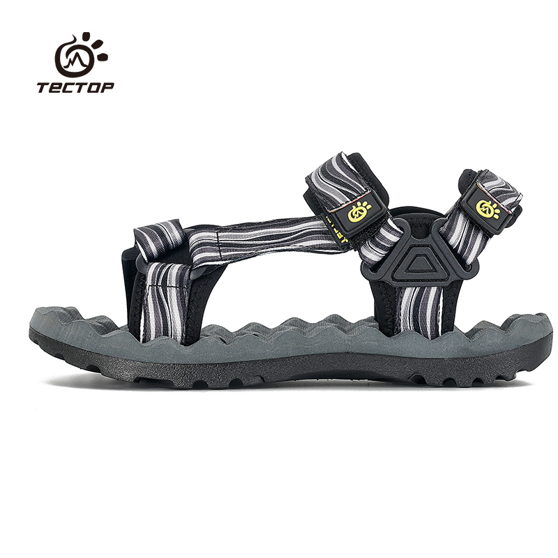 TECHCTOP Exploring Outdoor Beach Shoes Men's Summer Sandals Sandals Shoes Women Anti Slip Wear and soft lovers slippers