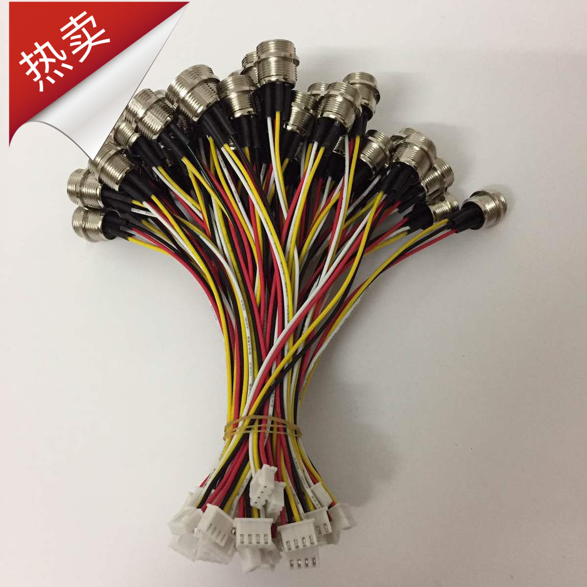 Welding line aviation plug GX16 4 core communal belt socket M162 core 3 core 4 core 5 core 6 core connection wire