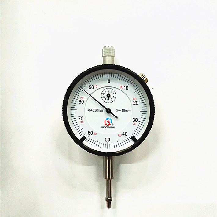 Shaanxi Han Chinese ten thousand mesh dial gauge 0-10mm shockproof precision type outer diameter 56mm 0 01mm 01mm