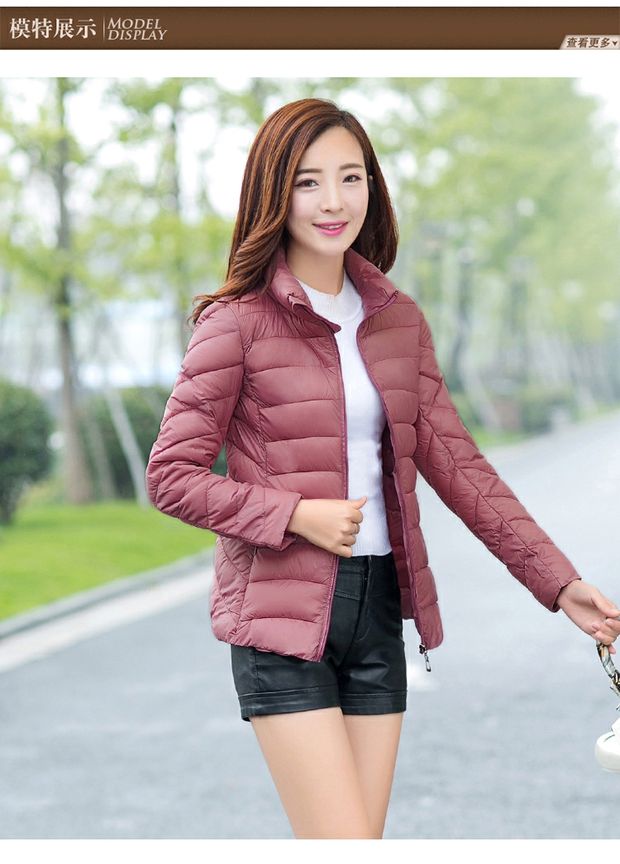 Cotton nữ ngắn phiên bản Hàn Quốc của slim slim cotton pad nhẹ phần áo khoác cotton nhỏ thời trang chống mùa thu đông áo phao béo ulzzang