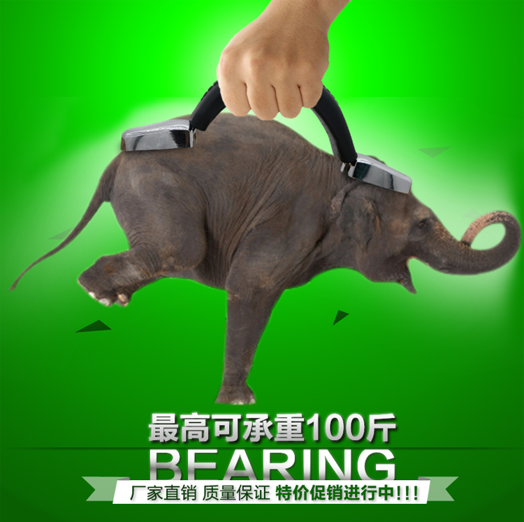 Phụ kiện xe đẩy xử lý hành lý có thể thu vào tay trong tay phụ kiện hành lý phổ quát tay ghế kim loại - Phụ kiện hành lý vali 2 bánh