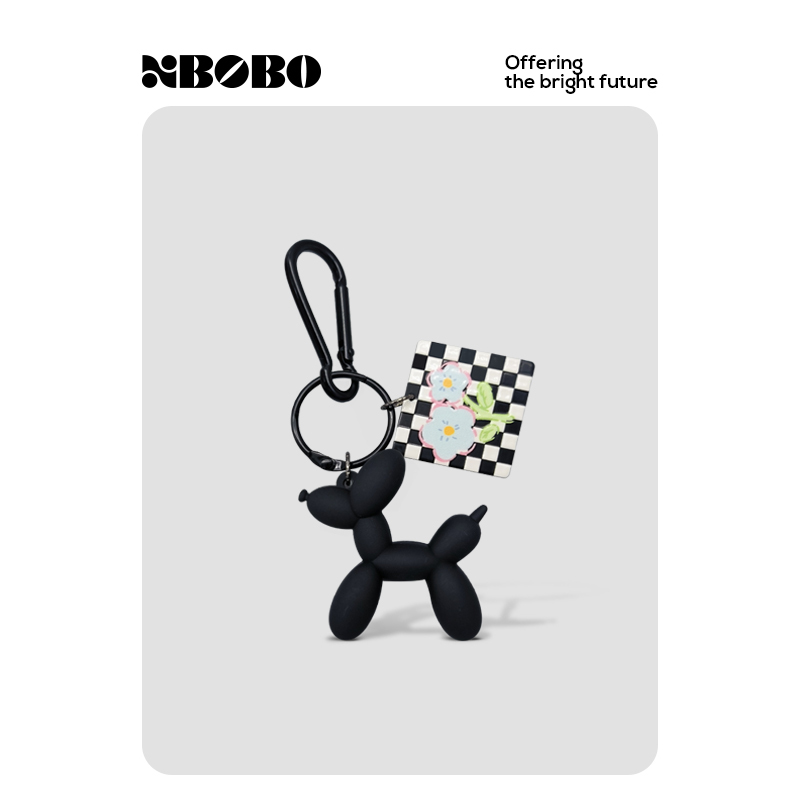 Xbobo Original High-End Balloon Dog ins Keychain Bag Pendant Couple Personalized Key Chain Women's Bag Decoration