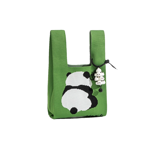 Милая оригинальная трикотажная маленькая сумка клатч, портативная универсальная ручка, сумка на запястье, изысканный стиль