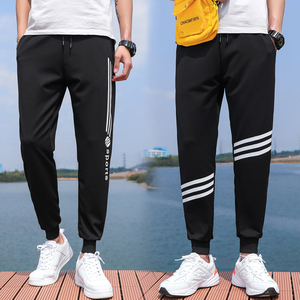 春秋季九分裤男韩版百搭修身休闲裤子