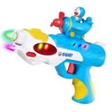 Электрическая игрушка для мальчиков со светомузыкой, реалистичный легкий музыкальный пистолет, Дораэмон, 2-3-4 лет