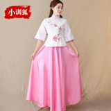 小训狐 Свадебное платье, длинный костюм, для подружки невесты