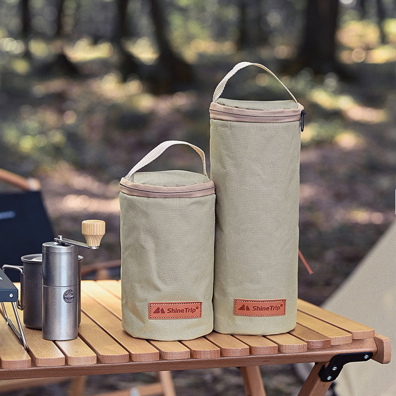 Outdoor equipped camping gas tank containing carrying bag portable camping gas tank Anti-collision protective protective protective protective protective protective protective sleeve type stove bag