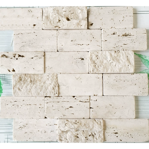 Рисовая белая дыра каменная мозаичная плитка натуральный мрамор 3D культурный фон