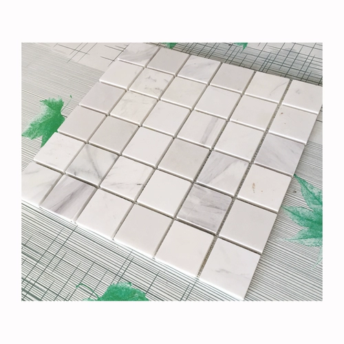 Натуральная камня мозаичная наклейка мраморная джаз белый яркий лапша ванная комната кухонная рыба