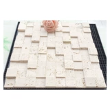 Натуральный камень с белой дырой, каменная мозаика, наклейки на стену, фоновая стена, мрамор, 3d балкон, культурный камень, ванная комната, бар, гостиная