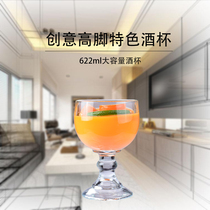 24 European Ordinary Glass Cups Lead-free Transparent Red Wine Large Capacity Minimalist Creative Home Apply