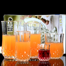 10 spring new brandy restaurant Restaurant KTV Creative transparent glass whisky beer glasses