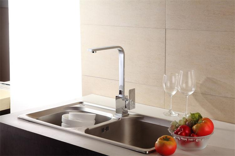 Delta High-Quality All-Copper Kitchen Sink Faucet Delta Imported Hot and Cold Water Sink Faucet
