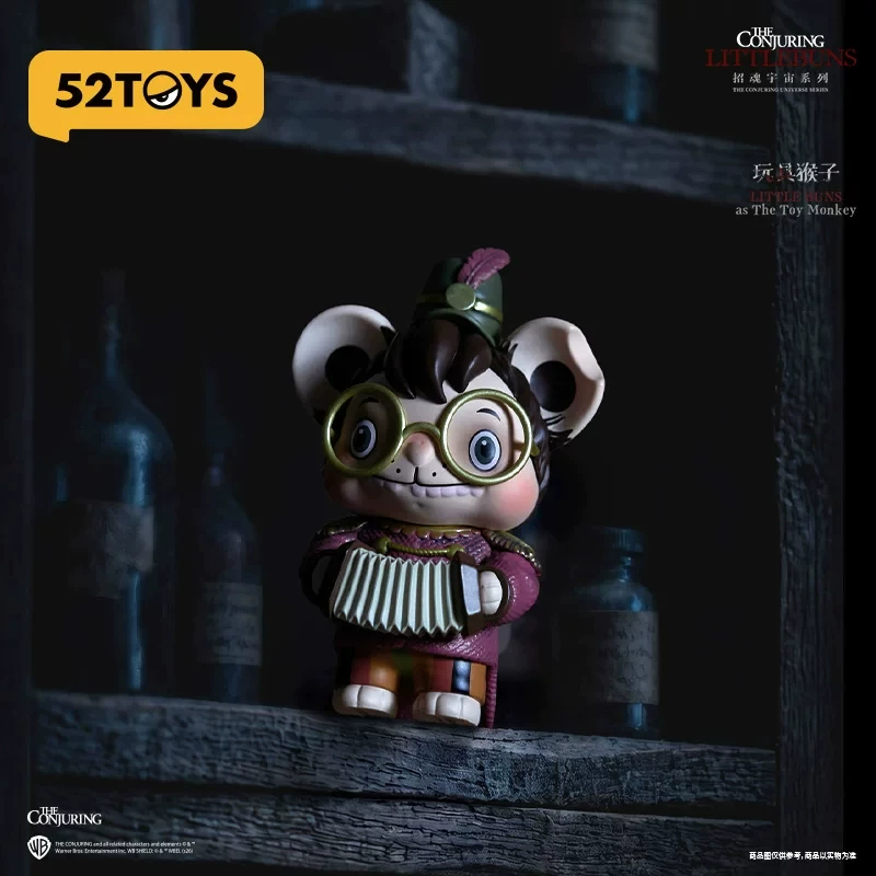 Authentic 52Toyslittlebuns Haunted Universe Series Blind Box Figure Trendy Toy Decoration Horror Thriller Doll