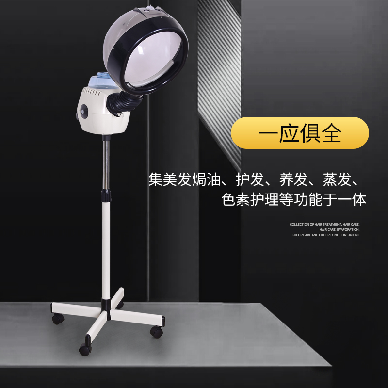 Hairdresser Shop Beauty Hair Steam Oser Oil Machine Nutrition Care Evaporator Dyeing Hair Heating Cap Hair Salon Care Machine New