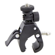 Motorcycle carrier DV navigation bracket gopro bike hero3 4 dashcam rotary base clip