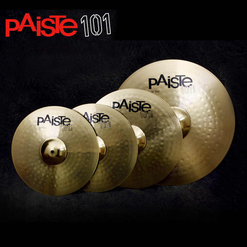 Spring Thunder Musical Instruments PAISTE 101 sets of cymbals 14 16 20 standard cymbals