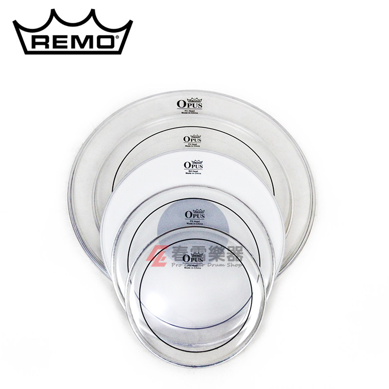 American REMO homegrown OPUS suit oil leather drum leather 5 drum set 10 10 12 14 16 20 20 22