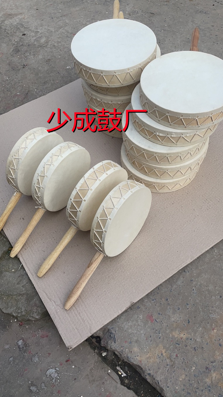 North Korean national hand drum handle drum climbing drum dance drum dance drum performance dance drum North Korean flat drum sheet drum method drums