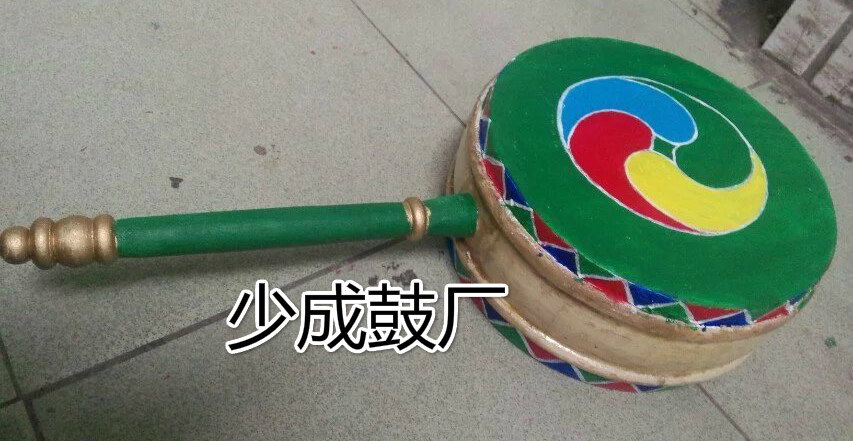 Tibetan drum hot badrum performance drum North Korean drum and drum-drum South Korean drum painting dragon drum waist drum