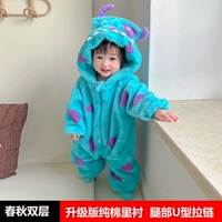 Двойной слой поздний осень маленький монстр для волос