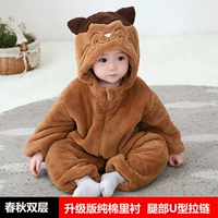 Два -слойщик поздней осенью таронал