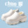 Operating room nurse shoes for women in autumn and winter soft-soled outer wear increased waterproof anti-slip thick-soled medical cotton slippers for women in winter