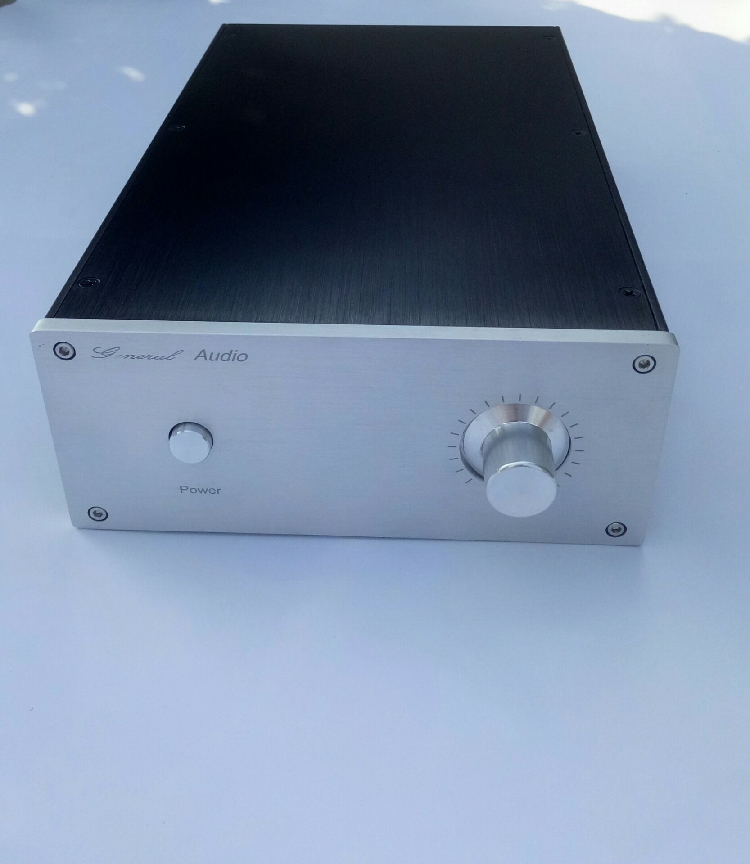 215*90 all-aluminum DIY amplifier pre-stage ear amplifier bile machine power supply aluminum alloy profile main case 2290 main case