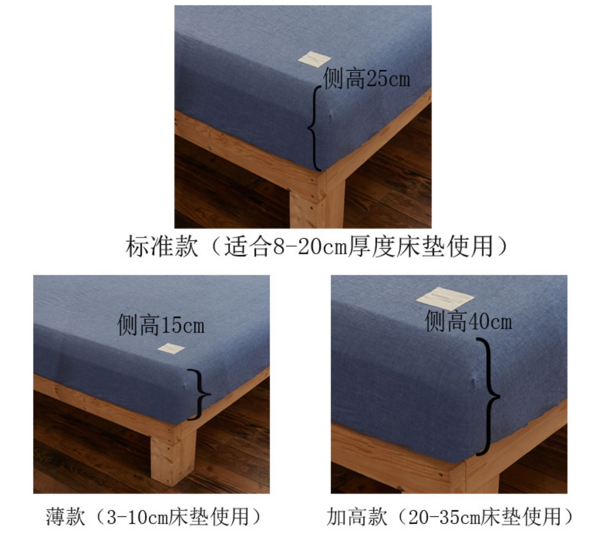 Giặt bông giường cotton Bông đơn cotton đơn giản 1.2 / 1.5m1.8 m Simmons bảo vệ trải giường Ga chun và ga phủ