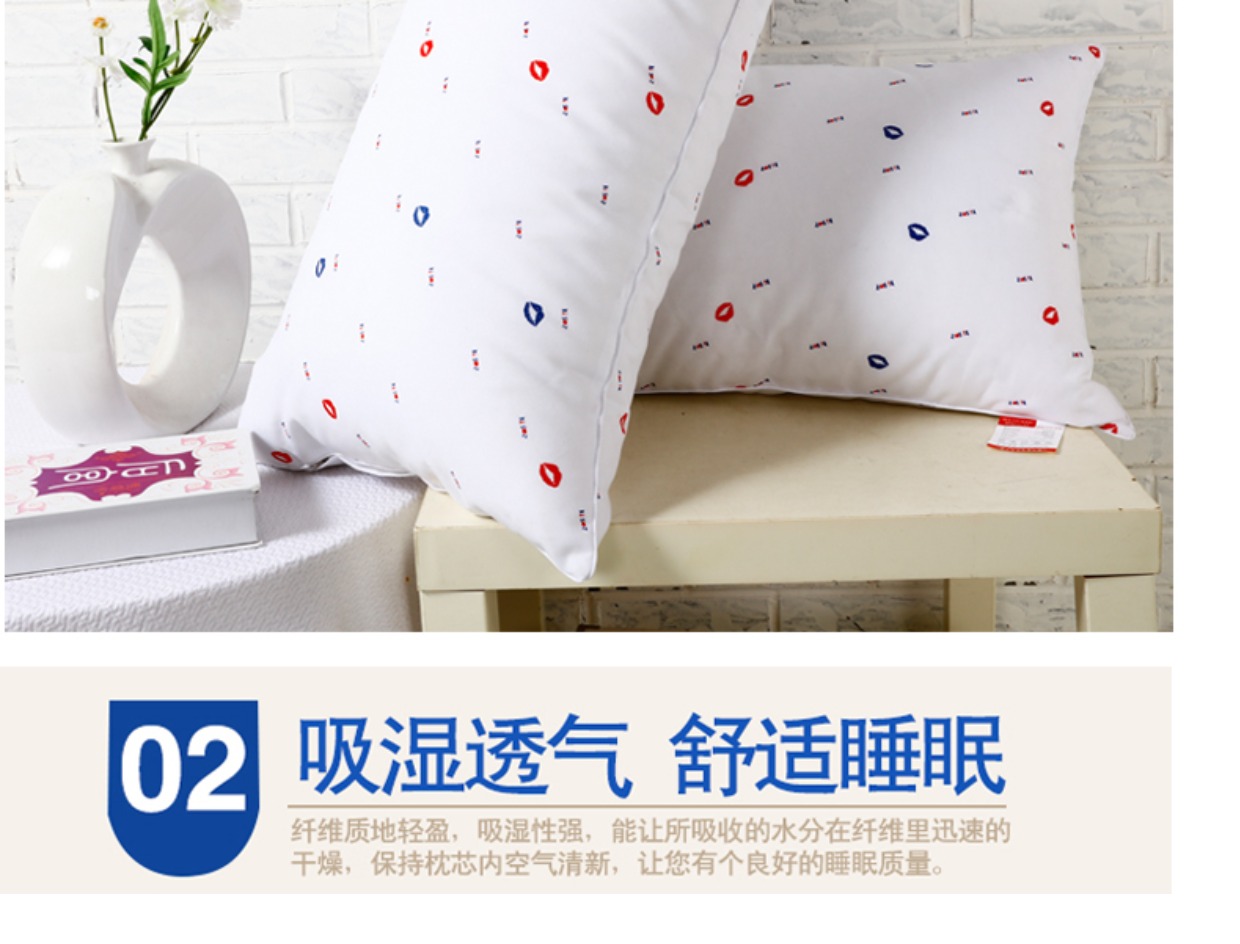 Thời gian 妃 gối lông nhung có thể giặt gối người lớn khách sạn sinh viên gối đơn cổ tử cung mềm gối vỏ đỗ