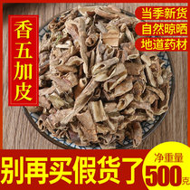 Chinese medicinal materials Acanthopanax bark Acanthopanax bark Acanthopanax bark root fresh and dry goods new goods in bulk 500g