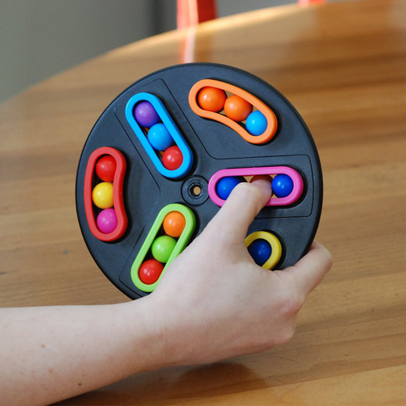 Puzzle Maze Whirling Magic Cube Milk Bubble Machine Time To Relieve Pressure Reduction Creativity Novelty Fun Children Christmas Presents