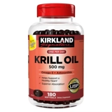 US Direct Mail Cockland Kirkland Oil Oil Antarctic Deep Sea 180 Capsules Krill Oil Импортированное омега3