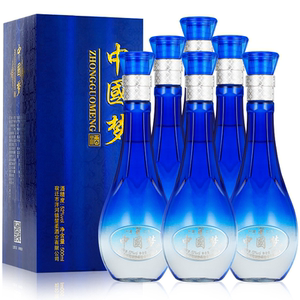 【送礼袋】中国梦52度500ml*6瓶